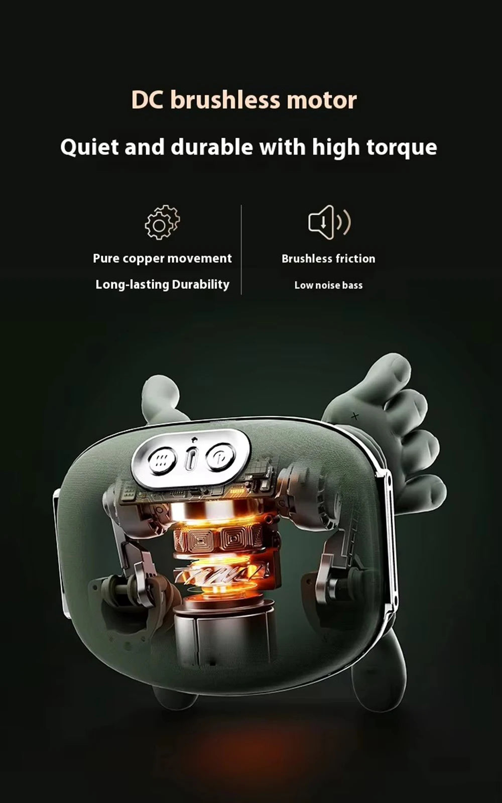 Profesjonalny bezprzewodowy masażer bioniczny do szyi