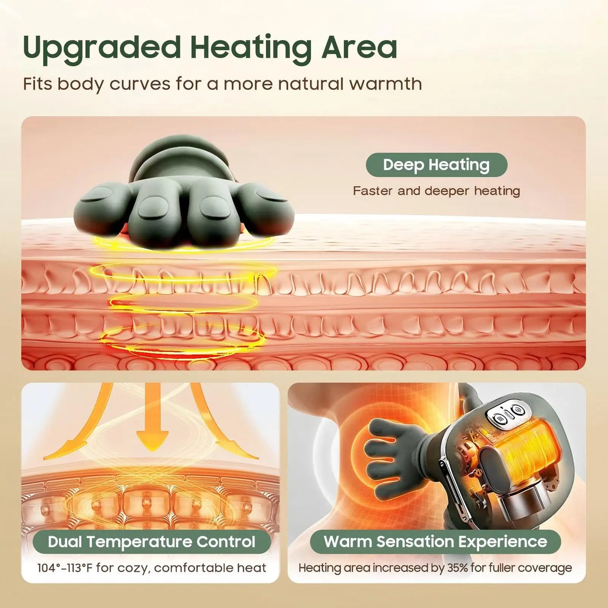 Profesjonalny bezprzewodowy masażer bioniczny do szyi